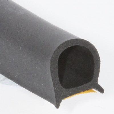 X-Square Car Boot Seal Rubber Edge Trim – 30mm X 16mm, Grips 1mm To 5mm – Universal Fit-1385302