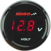 40mm Red LED Volt Gauge - Car Builder Solutions