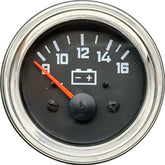 black-face-chrome-bezel-volts-gauge-car-builder-solutions