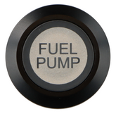 Fuel Pump Momentary Switch Illuminated Black Bezel - Car Builder Solutions