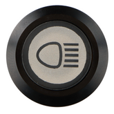 Main Beam Switch Illuminated Black Bezel - Car Builder Solutions