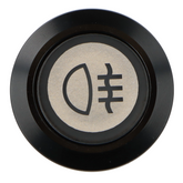 Rear Fog Switch Illuminated Black Bezel - Car Builder Solutions