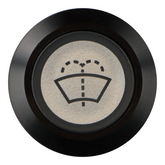 Washer Switch Illuminated Black Bezel - Car Builder Solutions