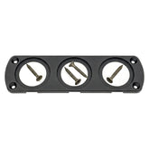 Surface Mounting Three Hole Facia Panel