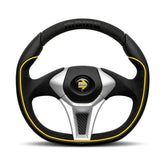 MOMO GT-50 2.0 Black & Yellow Edition Steering Wheel Car Builder Solutions