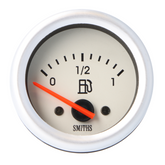 Smiths Telemetrix Fuel Gauge – 52mm - 12V - Cirrus white dial