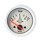 Smiths Telemetrix Oil Pressure Gauge – 52mm - Cirrus white dial