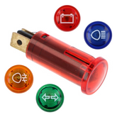 Plain Bezel Warning Light Series. Choose Symbol