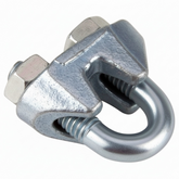 Wire and Cable Clamp for up to 4mm Diameter Cable
