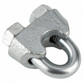 Wire and Cable Clamp for up to 5mm Diameter Cable