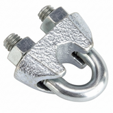Wire and Cable Clamp for up to 6mm Diameter Cable