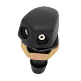 Black Twin Jet Windscreen Washer Jet