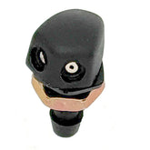 Black Twin Jet Windscreen Washer Jet
