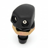 Black Twin Jet Windscreen Washer Jet