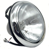 7" Quadoptic Lens and Nest with Chrome Bezel and Chrome Rim