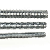 M10 Zinc Plated Steel Studding 5 x 1 mtrs + 25 Nuts
