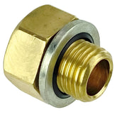Brass Adapter 1/4 BSP Male to 1/8 NPT Female - Car Builder Solutions