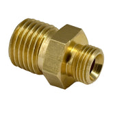 Brass Adapter 1/8 BSPP Male to 1/4 BSPP Male - Car Builder Solutions