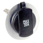 52mm OD 27mm ID Round Aluminium Escutcheon - Car Builder Solutions