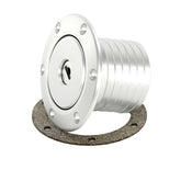 82mm Locking Fuel Cap Assembly Satin - Car Builder Solutions