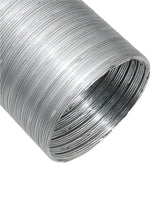 60mm ID (2 3/8") Aluminium Ducting ONE METRE - Car Builder Solutions