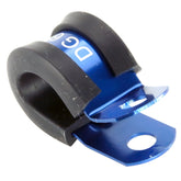 Blue Aluminium P-Clip 9.5mm - Car Builder Solutions