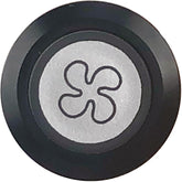 Fan Switch Illuminated Black Bezel - Car Builder Solutions