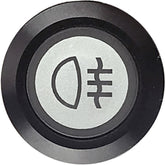 Rear Fog Switch Illuminated Black Bezel - Car Builder Solutions