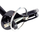 Black Sliding Retained Pin Bonnet Pin Kit - Car Builder Solutions