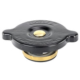 Black Radiator Cap Steel Upper Seal 15lb - Car Builder Solutions