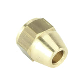 7/16" Brass Tube Nut Female - Car Builder Solutions