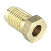 Brass 7/16" Male Union For 1/4 Pipe - Car Builder Solutions
