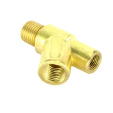 Brass Y Adapter 1/4-1/4-1/8 - Car Builder Solutions