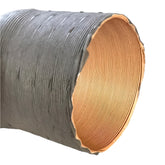 Classic Style Paper Covered Aluminium Ducting 80mm I.D. - Car Builder Solutions