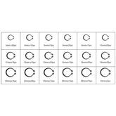 Circlip Pack (External) Pack of 300 - Car Builder Solutions