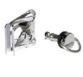 Chrome Quarter Turn Fastener for 7mm Top Panels - Car Builder Solutions