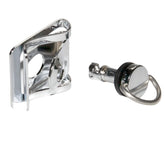 Chrome Quarter Turn Fastener for 10mm Top Panels - Car Builder Solutions