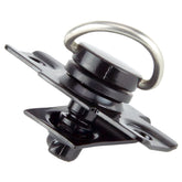 Black Quarter Turn Fastener With Rivets For 4mm Top Panels - Car Builder Solutions