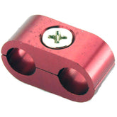 2 Way 8mm Cable or Hose Separator Red - Car Builder Solutions