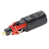 Convertible 12V Din Plug / Lighter Plug Black & Red - Car Builder Solutions