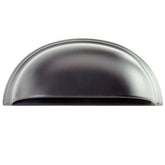 Satin Black Powder Coated Diecast Metal 'D' Pull Handle - Car Builder Solutions