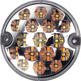 LED Running Lights With Indicator 95mm Pair - Car Builder Solutions