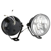 100mm Diameter Driving Lights With Mounting Bracket - Car Builder Solutions