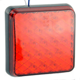 Surface Mount Square LED Rear Fog Light 80 x 80mm - Car Builder Solutions