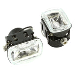 Miniature Fog Lamps Rectangular 60mm Pair - Car Builder Solutions
