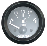 Fuel Gauge Kit 57mm Black With Sender - Car Builder Solutions