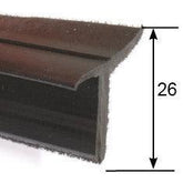 Flocked Window Trim Drip Seal Per Metre - Car Builder Solutions