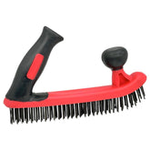 Heavy Duty Two Handle Wire Brush - Car Builder Solutions