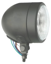 4 Inch Satin Black Headlamp - Car Builder Solutions