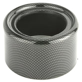 Carbon Fibre Effect Single Round Lamp Housing 120mm - Car Builder Solutions